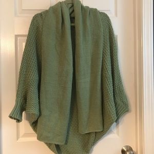 Mint Dolman Sleeve Sweater